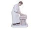 Large Bing & Grøndahl figurine, butcher.The factory mark tells, that this was produced ...