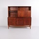 Vintage Danish Modern secretary bookcase from the 1960s, combining storage, shelving and a ...