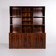 Large vintage Danish Modern bookcase / sideboard designed by Gunni Omann and manufactured by ...