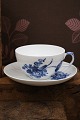Royal Copenhagen, Blue Flower Curved large teacup. Decoration number: 10/1550. and 084. 1 ...