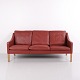 Børge Mogensen Model 2209 Vintage Leather Three Seater ...