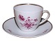 Royal Copenhagen Bregentved, coffeecup with matching saucer.The Bregentved pattern is ...
