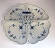 Royal Copenhagen. Blue fluted, plain. Cabarat dish, four-section. Model 2130. Diameter 28 cm. (1 ...