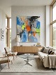1.383Exclusive abstract painting from Kvist Galleri, Horsens. Price: 8,500. A unique artwork ...