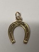 Horseshoe for Charms / Pendants 14 carat Gold.Stamped 585.Height with eyelet 1.8 ...