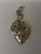Plaice with enamel for Charms / Pendants 14 carat Gold.Stamped 585.Height with eyelet ...