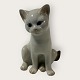 Bing & Grøndahl, white sitting cat, #2505, 12.5 cm high, 1st quality *Excellent condition*