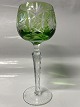 Rømer Wine Glass Green.Height 18 cm