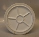 2 pcs in stock736 Cabaret plate 5 sections around center 25 cm Hank Design Erik Magnussen B&G ...
