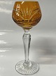 Rømer Glass Port Wine Golden Brown.Height 13 cm