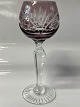 Rømer Glass Port Wine Aubergine.Height 13 cm