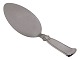 Cost silver and stainless steel, large cake spade.Marked with Danish silver mark, the three ...