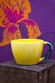 Ursula teacup in faience from Royal Copenhagen designed by Ursula Munch-Petersen with yellow ...