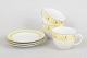 Royal Doulton, Blueberry, set of three large coffee cups with saucers.Set of three large ...