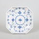 Royal Copenhagen, Blue Fluted Plain dish.Octagonal porcelain dish from Royal Copenhagen in ...