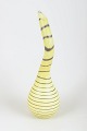 Ulrica Hydman-Vallien for Kosta Boda, hand-painted glass sculpture.Sculptural glass figure ...