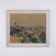 Painting by Danish artist Søren Hjorth-Nielsen (1901–1983) depicting Vesterø on the island of ...