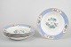 Booths, Chester, set of seven deep plates.Set of seven deep plates in glazed earthenware by ...