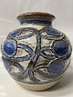 Bornholm pottery, Søholm, ball vase.Height 21 cm.Perfect condition.