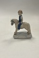 Royal Copenhagen Figurine Girl on Horse No. 5651