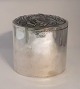 J. Holm. Silver box (830). Height 14 cm. Produced in 1920.