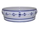 Blue Fluted PlainRare low-edge round bowl 16 cm from ...