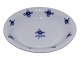 Blue FlutedRare oval dish for soap from 1898-1923
