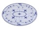 Blue Fluted Full LacePlatter 30.7 cm. #1147 from ...