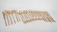 Sigvard Bernadotte for Scanline, complete bronze dinner cutlery set for six.Complete bronze ...