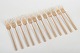 Sigvard Bernadotte for Scanline, set of twelve bronze cake forks.Set of twelve elegant ...