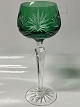 Rømer Glass Red Wine Green.Height 19.5 cm.