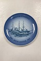 Bing and Grondahl Ship Plate from 1977 - Hans Egede No. 7