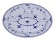 Blue Fluted Half LacePlatter 36 cm. #533