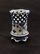 Royal Copenhagen blue fluting full lace vase 1/1016