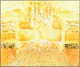 Torsten Hult, “Solkatt”, oil on board, listed Swedish visual artist.Abstract composition in ...