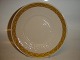 Royal 
Copenhagen Gold 
Fan, Lunch 
plate
Decoration 
number 414 / 
11520. 
Produced 1998 
to ...