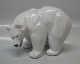 Royal 
Copenhagen 
Polar bear  
21519 RC 
Standing white 
bear 13.5 x 22 
cm, Knud Kyhn 
0237 ...