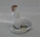 Royal 
Copenhagen bird 
rooster 1126 RC 
Cock head up 11 
x 8 cm Chr. Th. 
pre - 1910 In 
mint and ...