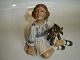 Dahl Jensen Figurine, 
Girl with toy elephant