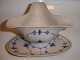 BLue Fluted Plain, Rare triangular Gravy BoatSold
