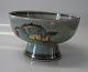 Royal 
Copenhagen 
Craquelé 
Stoneware.7-9 
RC Bowl with 
flower 12 x 20 
cm. Signed OJ 
Oluf Jensen ...
