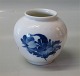 Royal 
Copenhagen Blue 
FLower braided 
8252-10 Vase 10 
cm In mint and 
nice condition