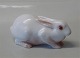 B&G 2421 Rabbit 
lying - white 
11 cm K. Otto 
JohansenMarked 
with the three 
Royal Towers of 
...