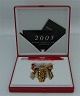 2005 Georg 
Jensen 
Christmas 
Mobile crafted 
in brass, 
plated with 24 
carat gold. 
Design Regitze 
...