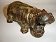 Rare Royal Chart of Hippopotamus of Knud KyhnSOLD
