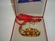 Georg Jensen 
1995 Christmas 
mobile
24 Carat gold 
leaf plated 
brass. 
Design Lene 
...