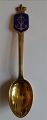 1 spoon in 
stock
A. Michelsen 
commemorative 
spoon  in 
Danish gilded 
sterling 
silver. King 
...