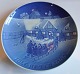 Bing & Grondahl 
(B&G) Christmas 
Plate from 1969 
"Arrival Of 
Christmas 
Guests”. 
Designed by 
Henry ...