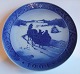 Royal 
Copenhagen (RC) 
Christmas Plate 
from 1964 
"Horse drawn 
sled in snow 
covered 
landscape”. ...