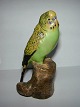 Royal 
Copenhagen bird 
3188-478 RC 
Aluminia 
Budgie, Green 
14,5 cm 
Aluminia 
Faience 
figurine.